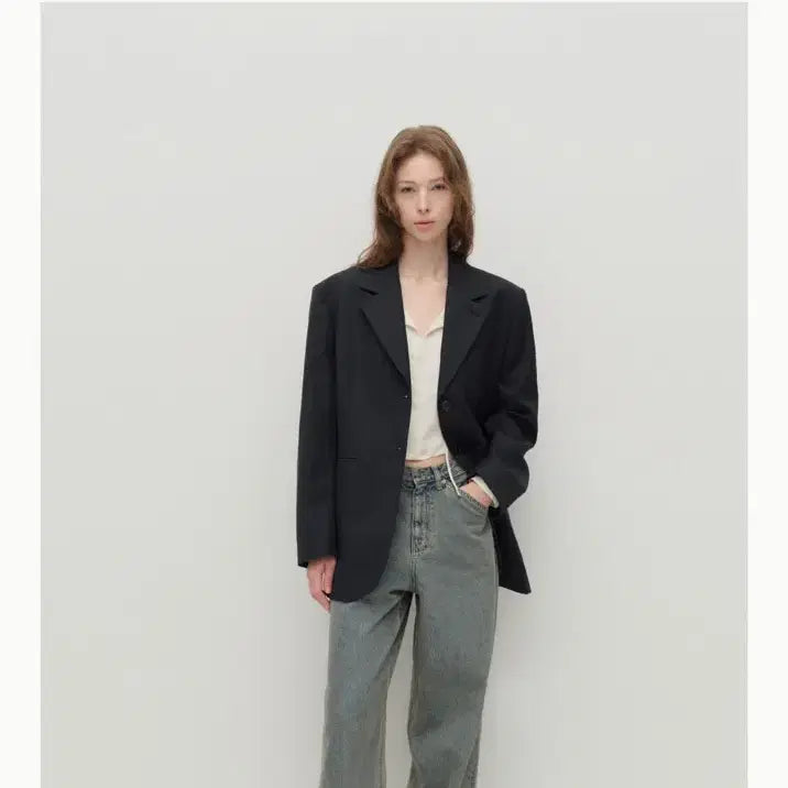 [BUNJANG] Aviemua Oblique Vintage Wide Jeans / 아비에무아 오블리크 빈티지 와이드 진 미착용 새상품(2,3사이즈)