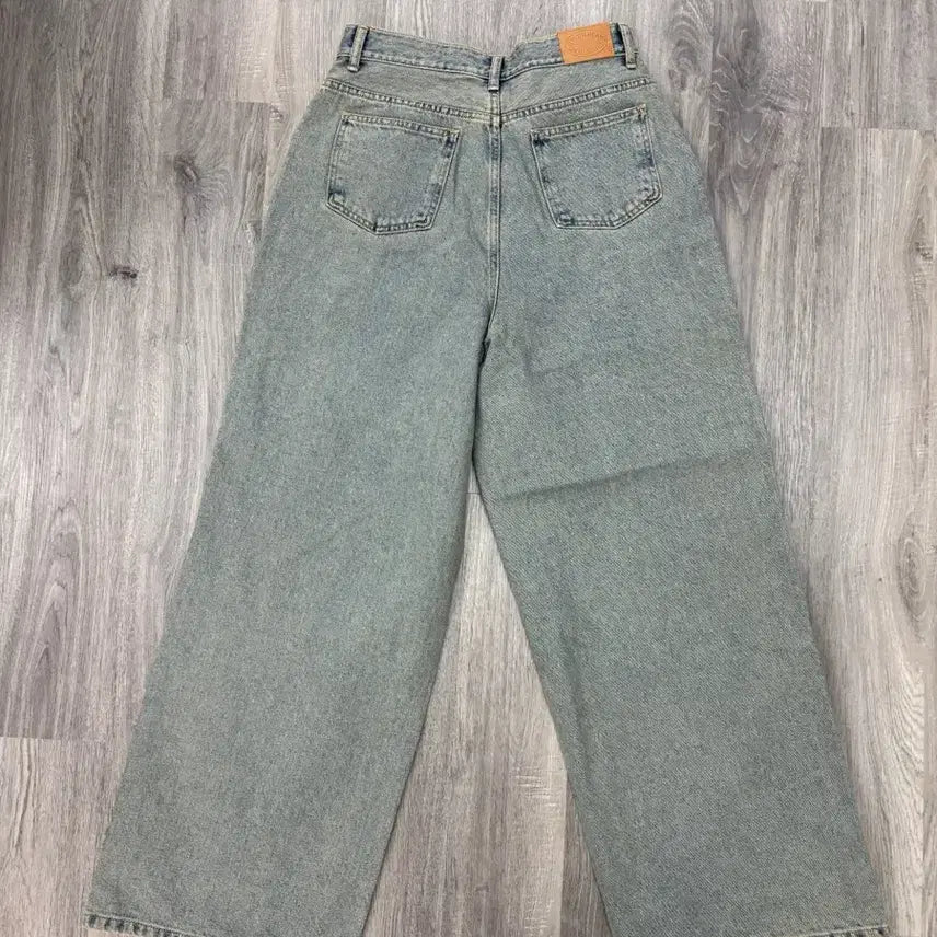 [BUNJANG] Aviemua Oblique Vintage Wide Jeans / 아비에무아 오블리크 빈티지 와이드 진 미착용 새상품(2,3사이즈)