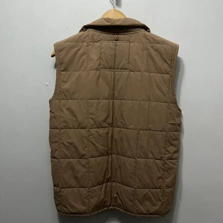 [BUNJANG] Tommy Hilfiger Brown Quilted Vest M / 타미힐피거 브라운 패딩 누빔조끼 M