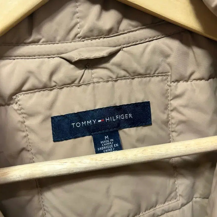 [BUNJANG] Tommy Hilfiger Brown Quilted Vest M / 타미힐피거 브라운 패딩 누빔조끼 M