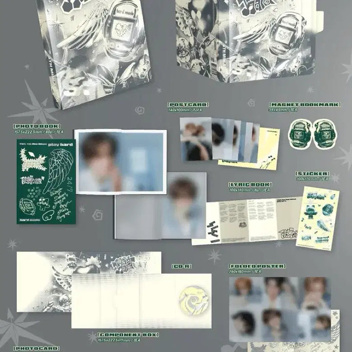 [BUNJANG] TWS Playhard:hard mode Album / 투어스 Playhard:hard mode ver. 개봉앨범