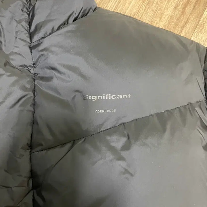 [BUNJANG] ADER Error Sig BL Tag Puffer Jacket / 아더에러 패딩 / Sig BL Tag puffer 02 (XS)