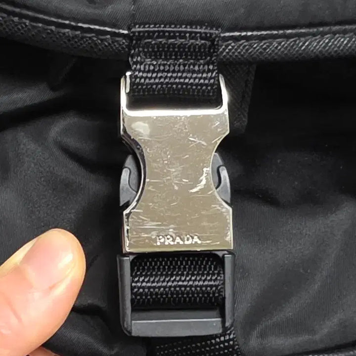 [BUNJANG] Prada Re-Nylon Shoulder Bag (Large) / PRADA 바이커백 라지