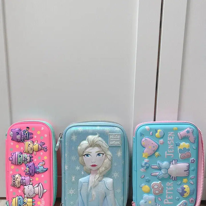 [BUNJANG] Smiggle Cat/Frozen 2/Peter Jensen Rabbit Pencil Case / 스미글 필통(고양이,겨울왕국2)/피터젠슨 필통(토끼)