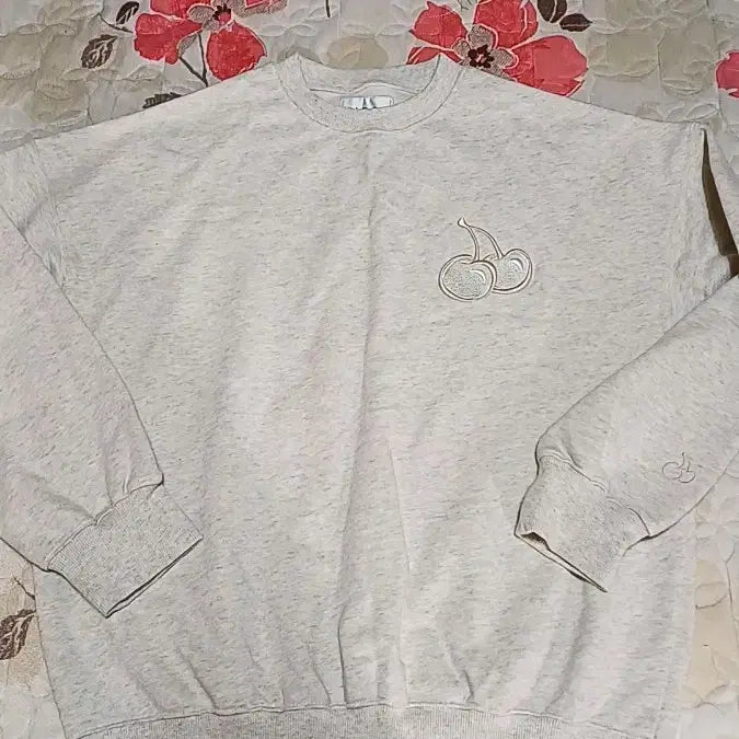 [BUNJANG] KIRSH Oversized Fleece Sweatshirt / 키르시 오버핏 기모맨투맨 105 여성88 가슴61 기장69