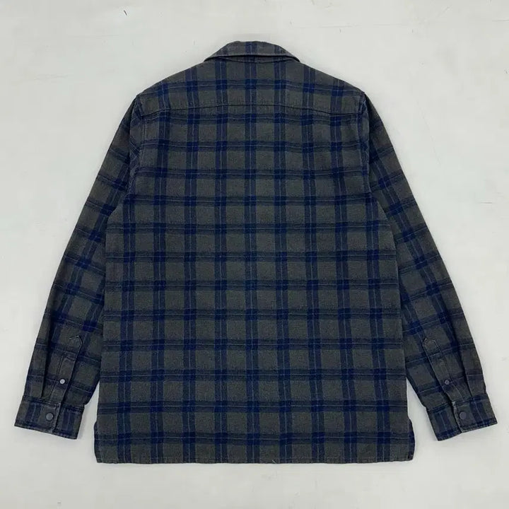 [BUNJANG] Beaker Snap Button Check Shirt Jacket / [1]비이커 스냅버튼 체크셔츠 자켓