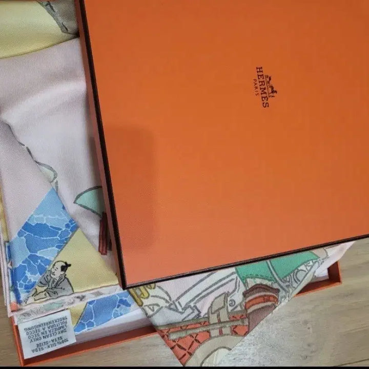 [BUNJANG] Hermès Carré 90 Samurai Scarf by Akira Yamaguchi / 에르메스 까레 스카프