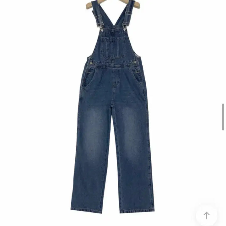 [BUNJANG] UINNY Soho Denim Overalls FREE Medium Blue / [유이니] 소호 데님 오버롤 FREE 중청