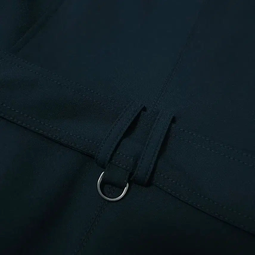 [BUNJANG] OZOC Trench Coat Navy Jacket / (66)OZOC 여성 트렌치 코트 더블 긴팔 자켓 fw 네이비 W2430