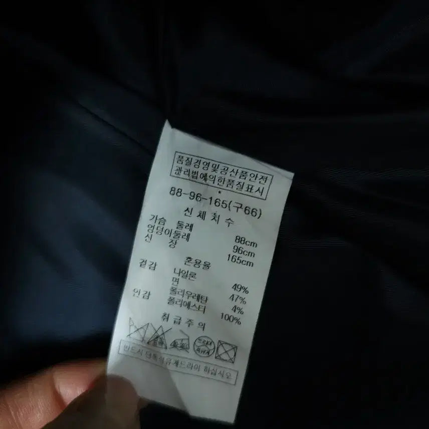 [BUNJANG] OZOC Trench Coat Navy Jacket / (66)OZOC 여성 트렌치 코트 더블 긴팔 자켓 fw 네이비