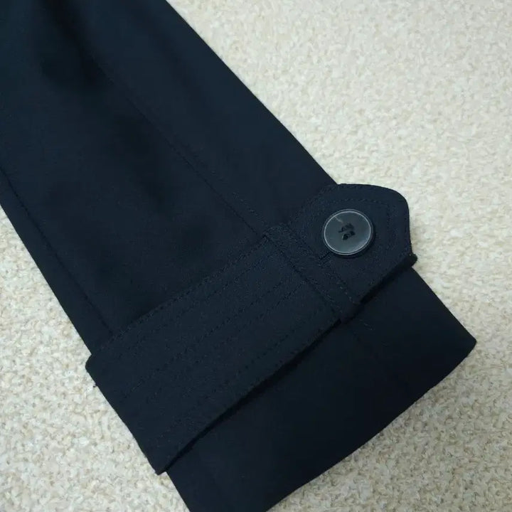 [BUNJANG] OZOC Trench Coat Navy Jacket / (66)OZOC 여성 트렌치 코트 더블 긴팔 자켓 fw 네이비