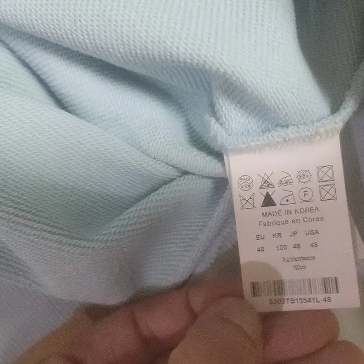 [BUNJANG] Solid Homme Mint Sweatshirt / 솔리드옴므 맨투맨 팝니다 민트.