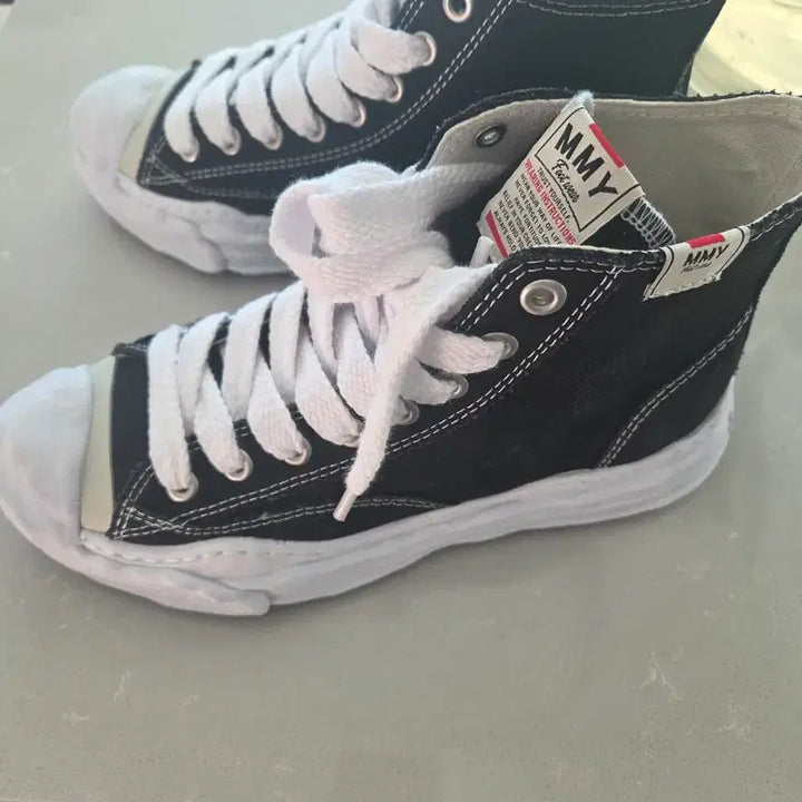 [BUNJANG] Mihara Yasuhiro Hank OG High Black Size 42 / 미하라 야스히로 행크 og 하이 새거