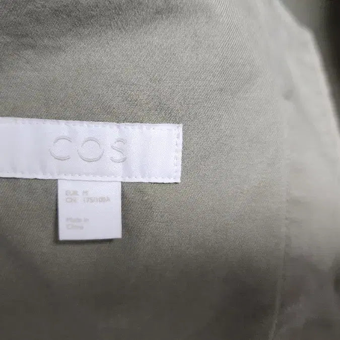 [BUNJANG] COS Cotton Jacket Olive / COS 코튼 자켓-M-올리브