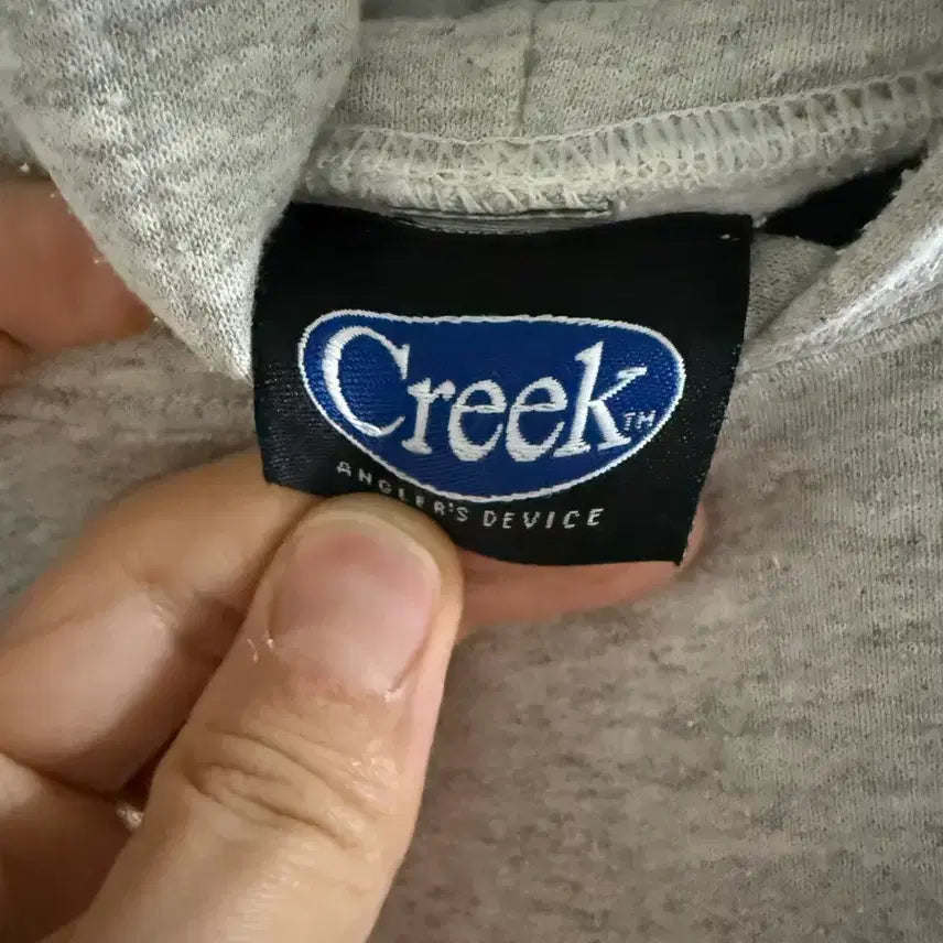 [BUNJANG] Creek Hoodie Gray 2XL / Creek anglers device 후드티 그레이 2XL