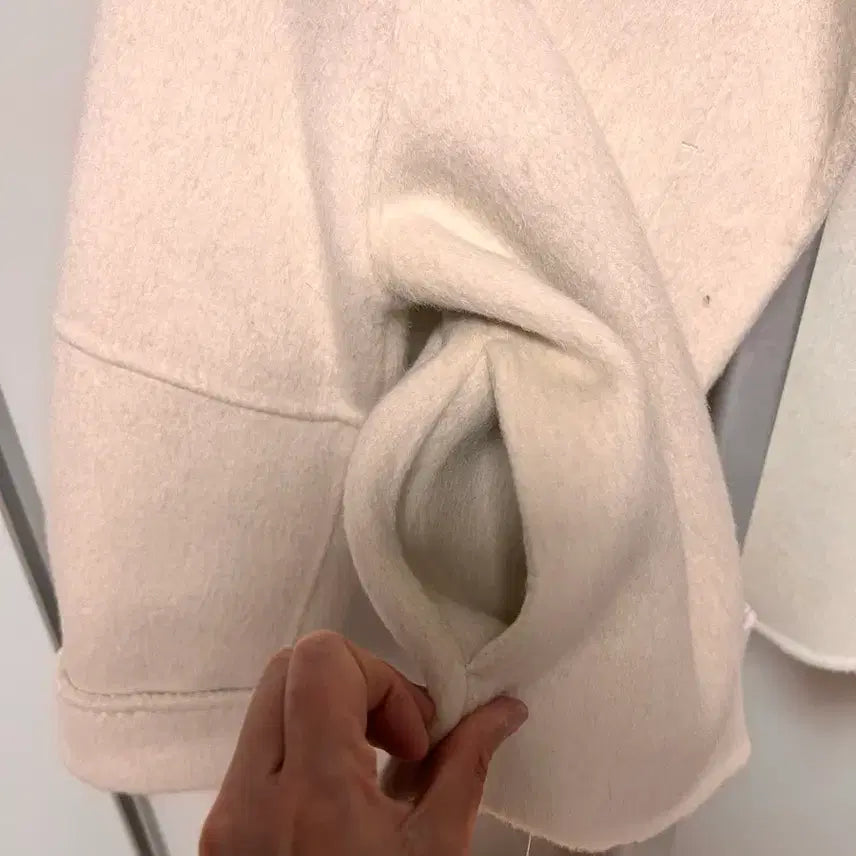 [BUNJANG] Ivory Wool Jacket / 아이보리 울 자켓