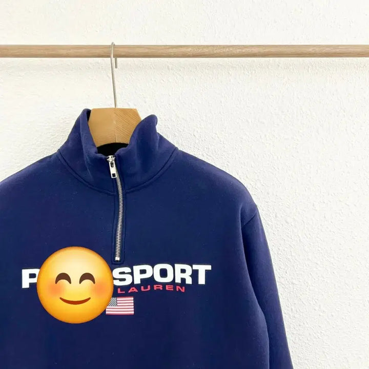 [BUNJANG] Men's Fleece Half-Zip Pullover / 땡세일 남성용 기모 반집업