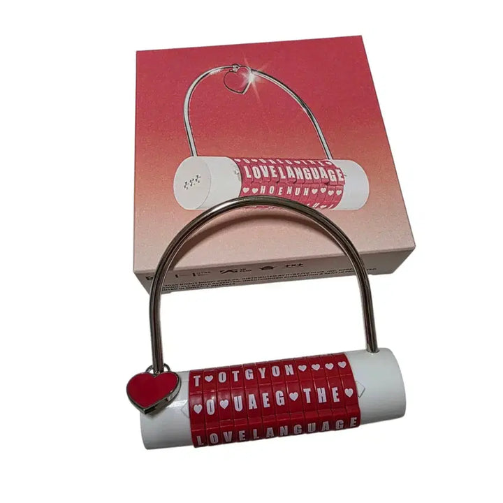 [BUNJANG] TXT Love Language Album Lock / (개봉) 투바투 럽랭 앨범 자물쇠