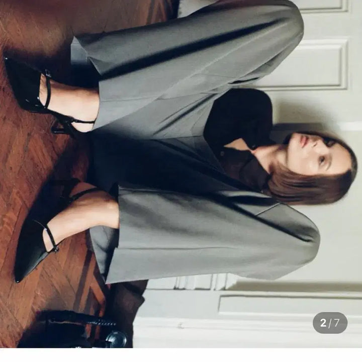 [BUNJANG] Zara Black Strap Slingback Heels (New, Full Package) / Zara 자라 블랙 스트랩 슬링백 힐/새상품/풀박스/무료배송