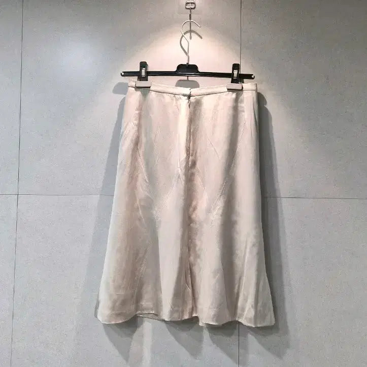 [BUNJANG] CHANEL Silk Midi Skirt / CHANEL 샤넬 정품 실크 미디 스커트