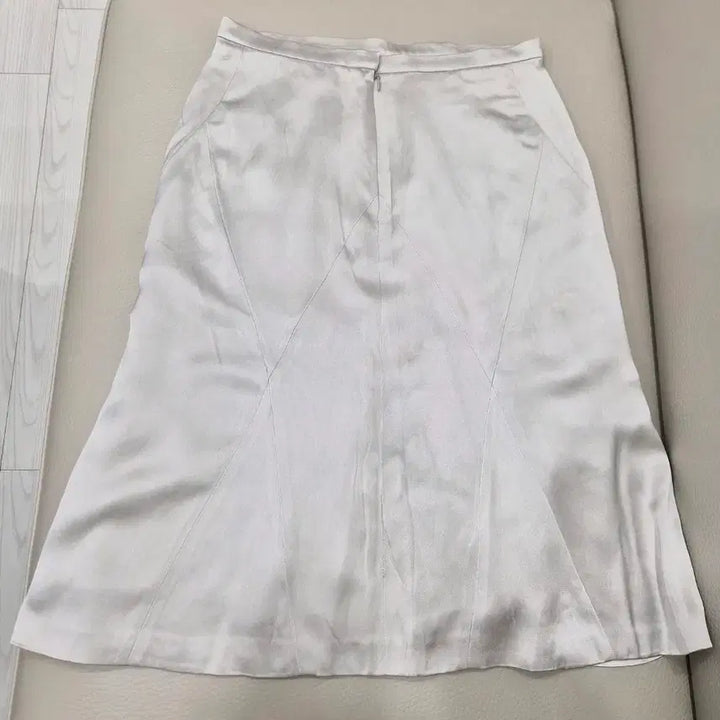 [BUNJANG] CHANEL Silk Midi Skirt / CHANEL 샤넬 정품 실크 미디 스커트