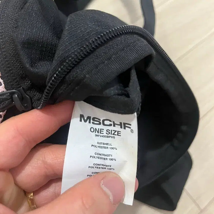 [BUNJANG] Mischief Rhombus Mesh Backpack Pink Black / 미스치프 롬버스 메쉬 백팩 핑크 블랙