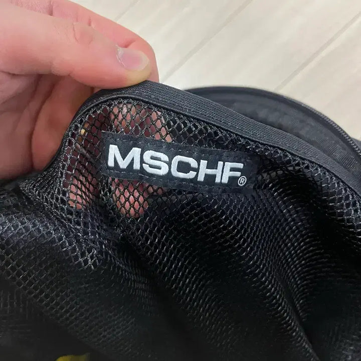 [BUNJANG] Mischief Rhombus Mesh Backpack Pink Black / 미스치프 롬버스 메쉬 백팩 핑크 블랙