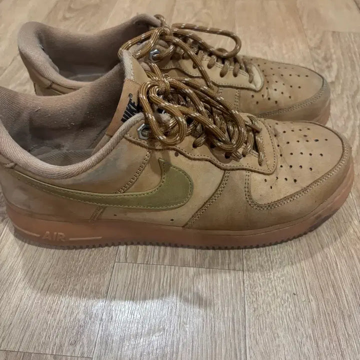 [BUNJANG] Nike Air Force 1 'Flax' (Wheat) Sneakers / 나이키 된장포스 270