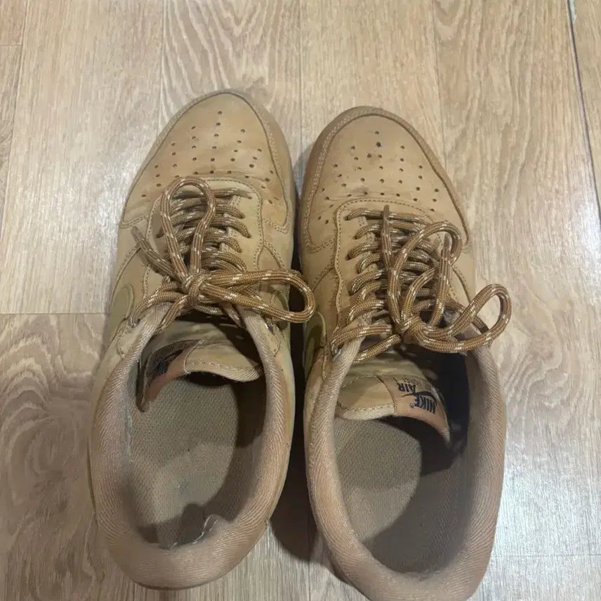 [BUNJANG] Nike Air Force 1 'Flax' (Wheat) Sneakers / 나이키 된장포스 270