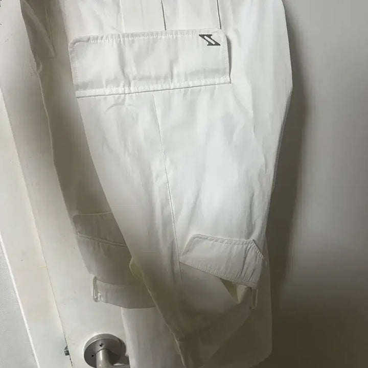 [BUNJANG] Savage White Cargo Pants L / 세비지 화이트 카고 팬츠 L
