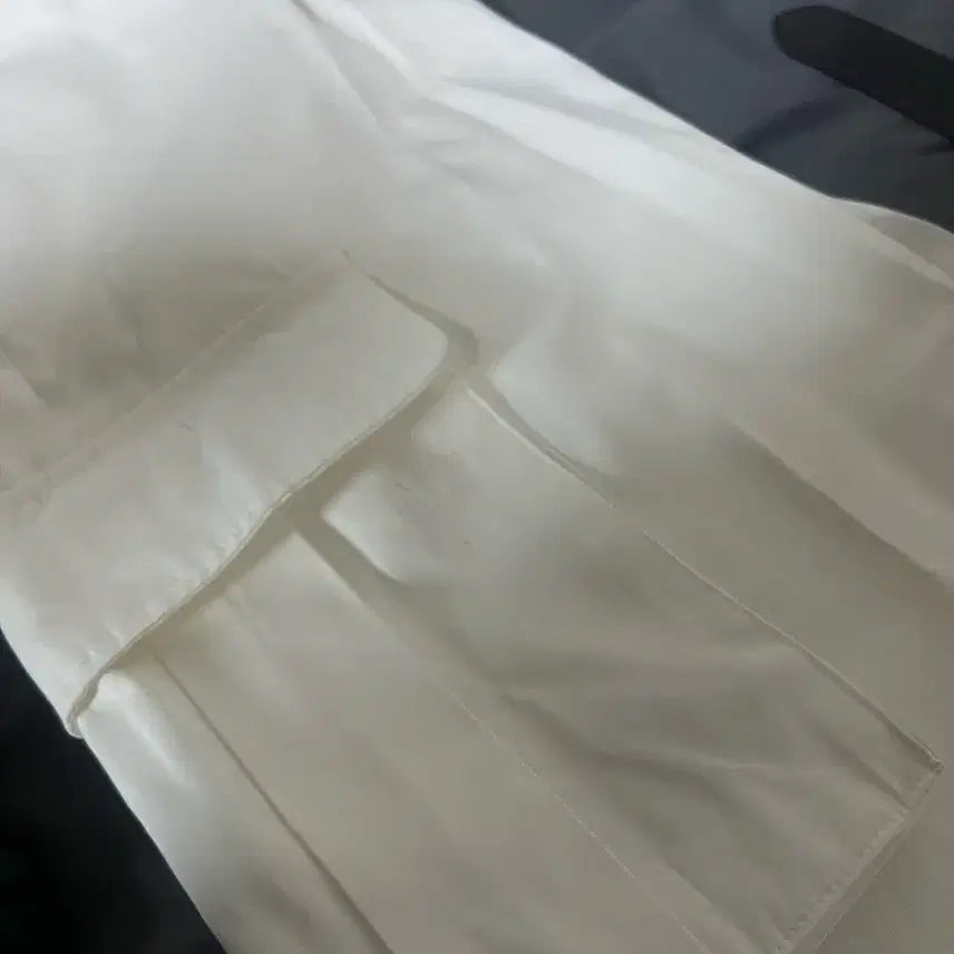 [BUNJANG] Savage White Cargo Pants L / 세비지 화이트 카고 팬츠 L