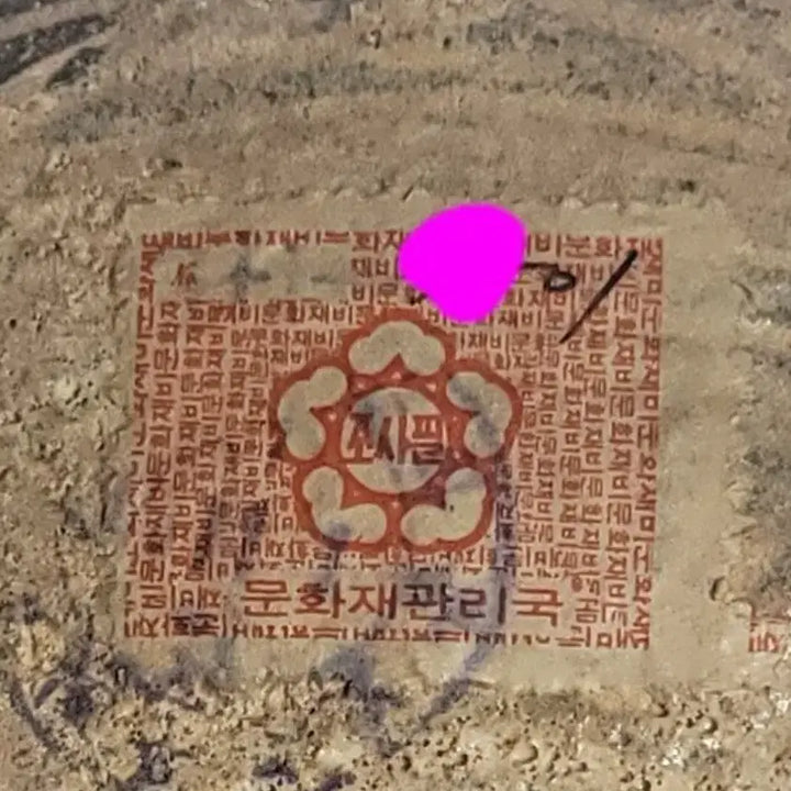 [BUNJANG] Korean Celadon Porcelain Plate / 도자기, 문화재 관리국 스티커 부착됨.
