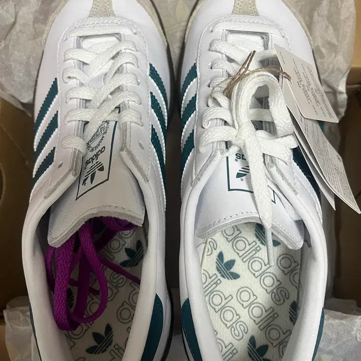 [BUNJANG] Adidas Hamburg Green Sneakers / [새제품] 245 아디다스 함부르크 운동화 초록 가젤 삼바