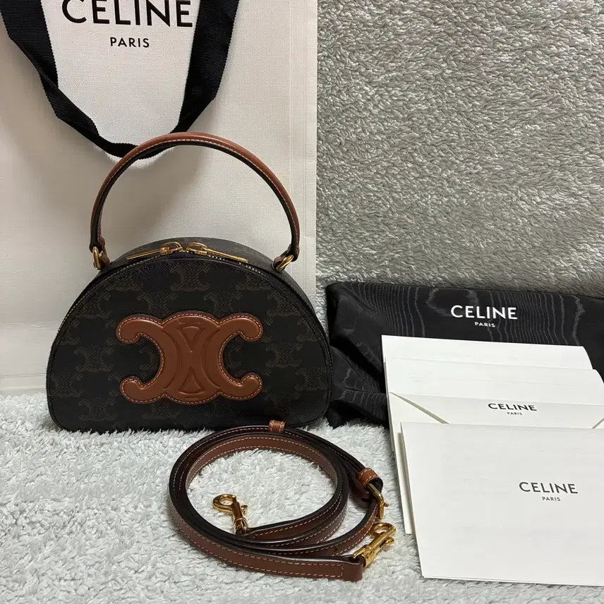 [BUNJANG] Celine Half Moon Bag / (정품)셀린느 하프문백