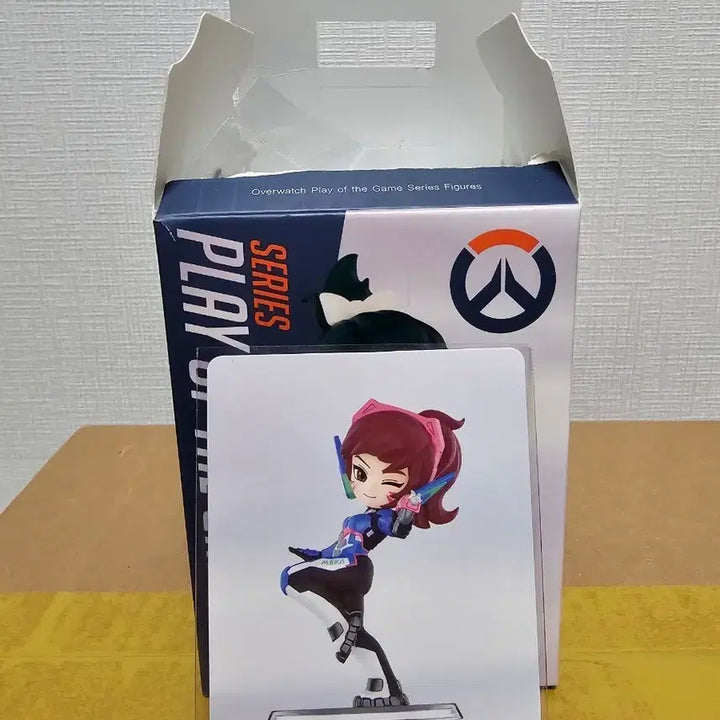[BUNJANG] Pop Mart Overwatch D.Va Figure - Play of the Game / 미개봉) 팝마트 오버워치 디바 피규어 플레이 오브 게임