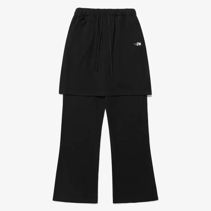 [BUNJANG] Nice Ghost Club Layered Pants / 나이스고스트클럽 레이어드 팬츠 치마바지