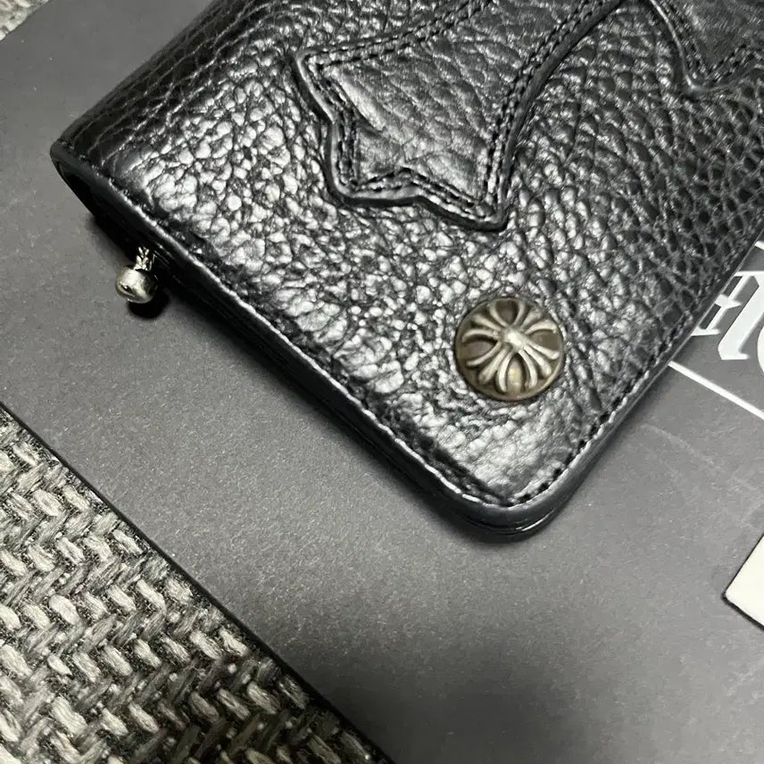 [BUNJANG] Chrome Hearts Cross Patch Wallet / 크롬하츠 크로스패치 지갑
