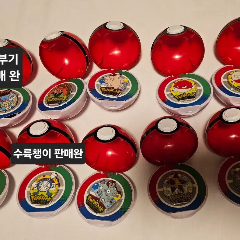[SOLD OUT] 포켓몬 관동 한정 Pokepark 핀뱃지 세트 (8구)