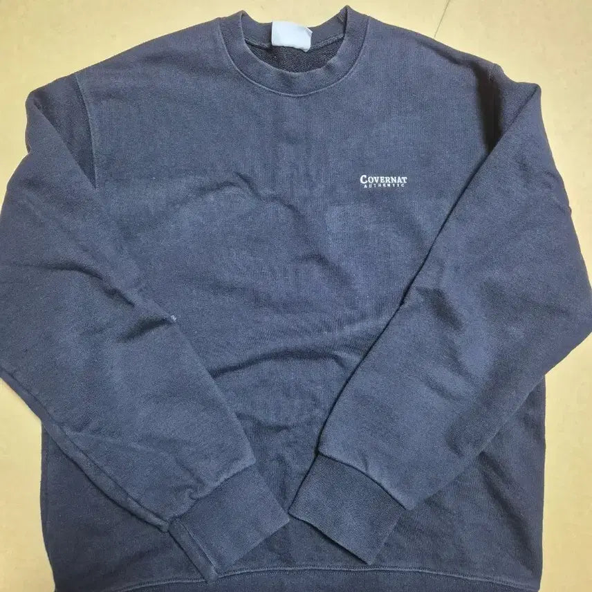 [SOLD OUT] 커버낫 맨투맨 블랙 L