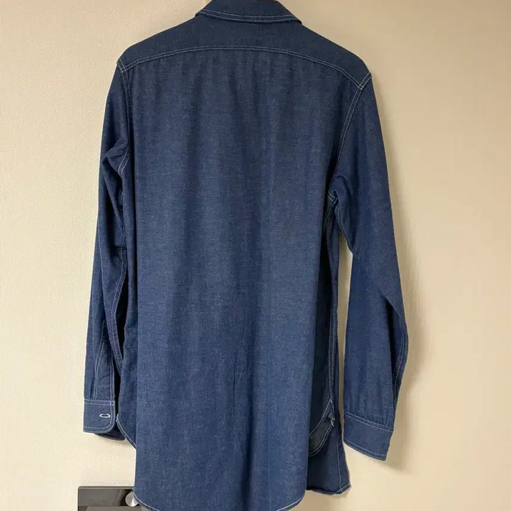 [BUNJANG] Etlaco Denim Shirt 16 1/2 / 엣라코 데님 셔츠 16 1/2