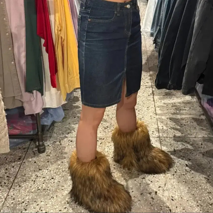 [BUNJANG] Polo Ralph Lauren Vintage Denim Skirt / 폴로 랄프로렌 빈티지 스커트