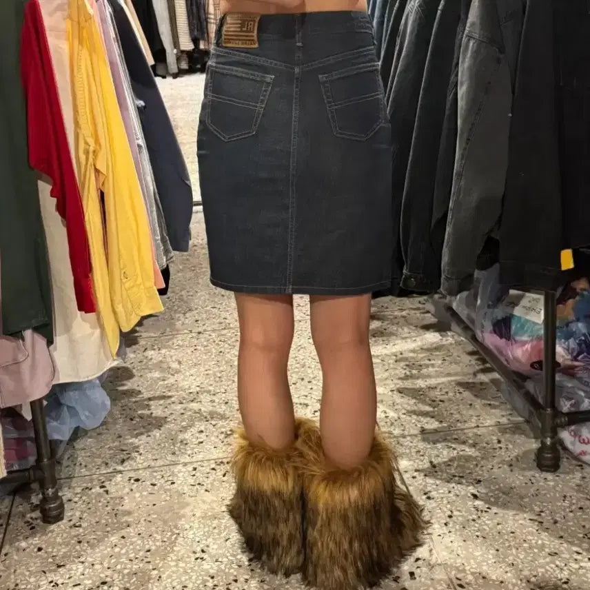 [BUNJANG] Polo Ralph Lauren Vintage Denim Skirt / 폴로 랄프로렌 빈티지 스커트