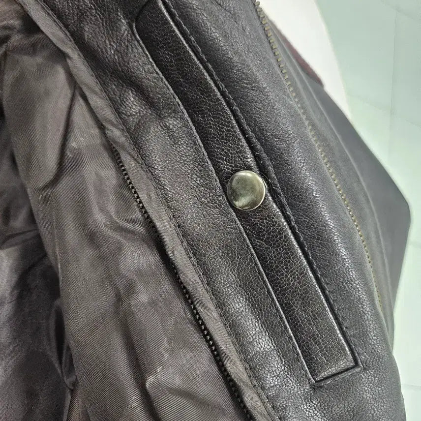 [BUNJANG] Pilot Leather Jacket / 조종사 가죽자켓