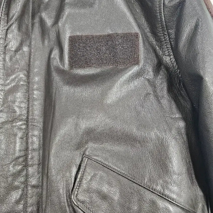 [BUNJANG] Pilot Leather Jacket / 조종사 가죽자켓