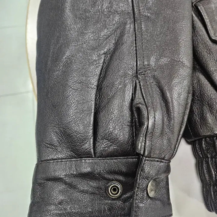 [BUNJANG] Pilot Leather Jacket / 조종사 가죽자켓