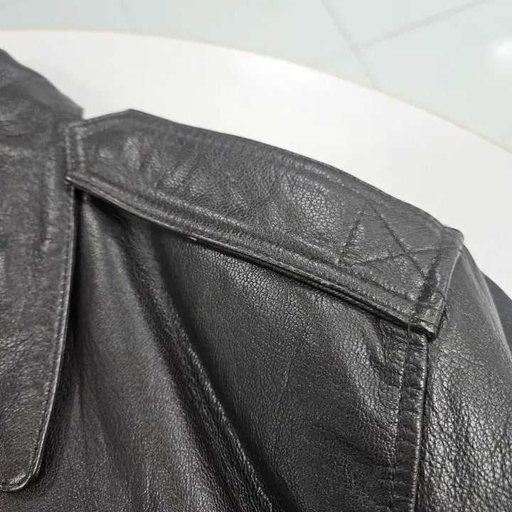 [BUNJANG] Pilot Leather Jacket / 조종사 가죽자켓