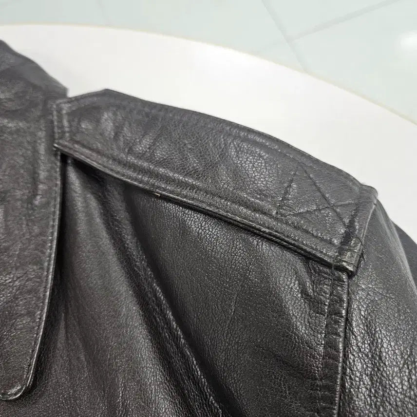 [BUNJANG] Pilot Leather Jacket / 조종사 가죽자켓