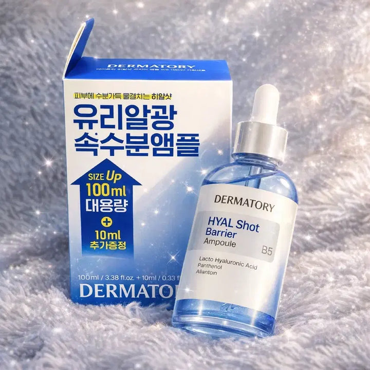 [BUNJANG] Dermatory Hyalshot Barrier Ampoule B5 100ml Set / [새상품]더마토리 히알샷 배리어 앰플 비5 100ml 대용량 기획