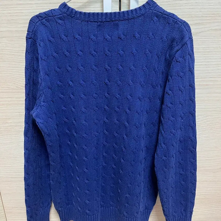 [BUNJANG] Polo Knit Sweater M / 폴로 꽈배기 니트 M