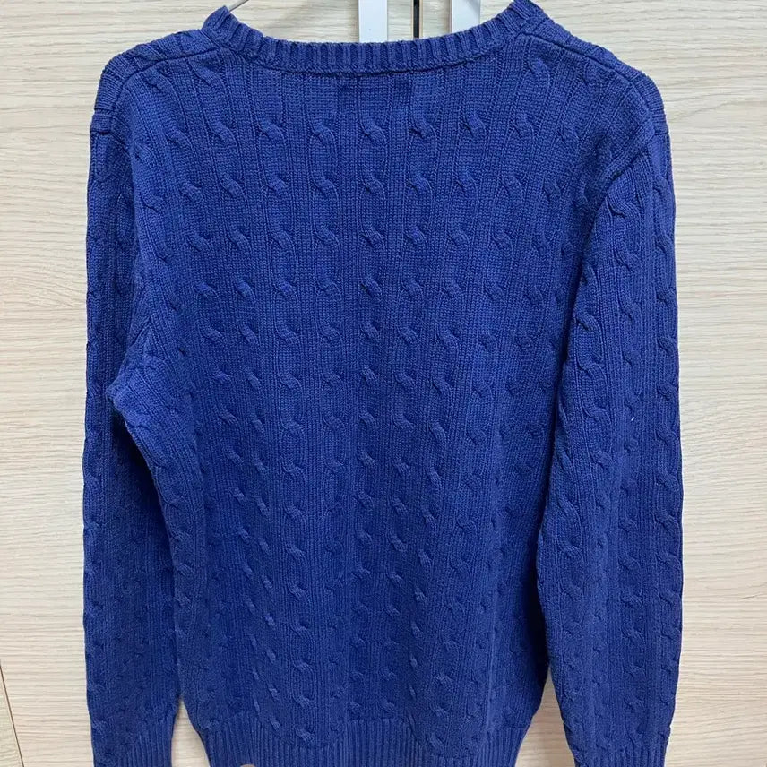 [BUNJANG] Polo Knit Sweater M / 폴로 꽈배기 니트 M